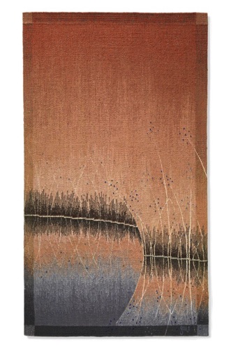 Edge of the Pond 6
Wool, silk and linen
51” x 29” 2015 Edge of the Pond 6
Wool, silk and linen
51” x 29” 2015